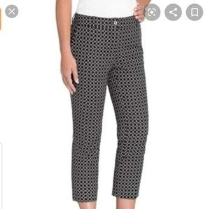 Hilary Radley patterned career dress pants